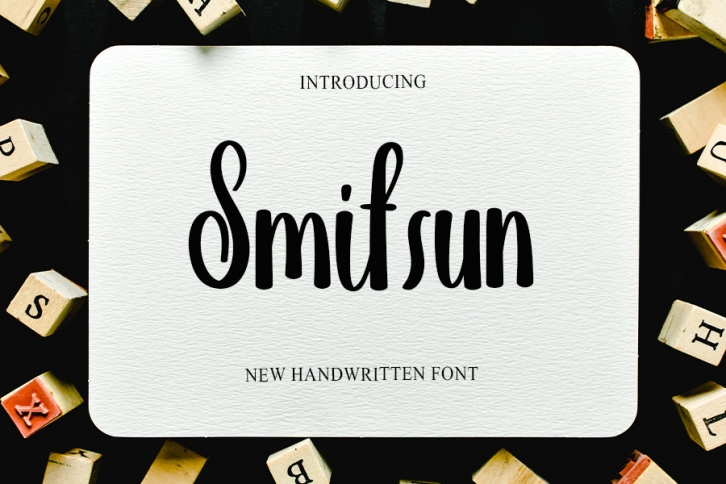 Smitsun Font Download