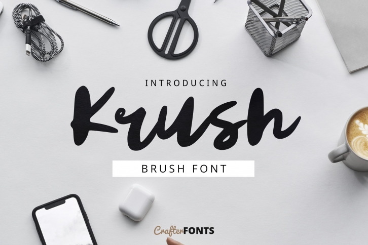 Krush Brush Font Download