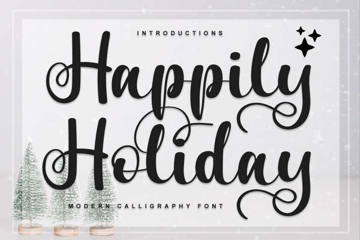 Happily Holiday Font Download