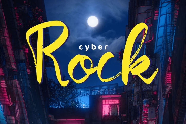 Cyber Rock Font Download