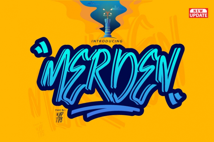 MERDEN Graffity Font Download