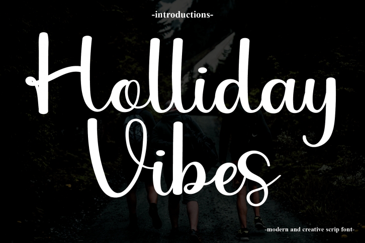 Holliday Vibes Font Download