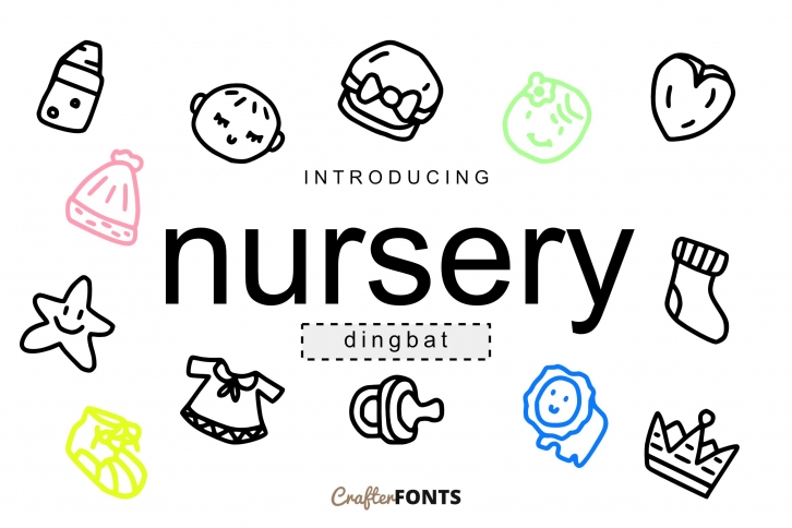 Nursery Dingbat Font Download