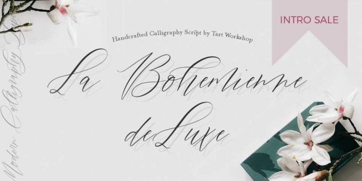 La Bohemienne deLuxe Font Download