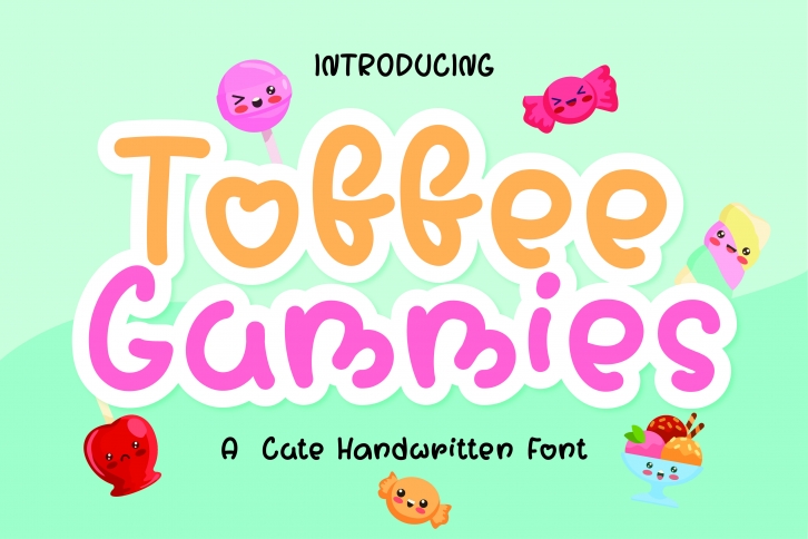 Toffee Gummies Font Download