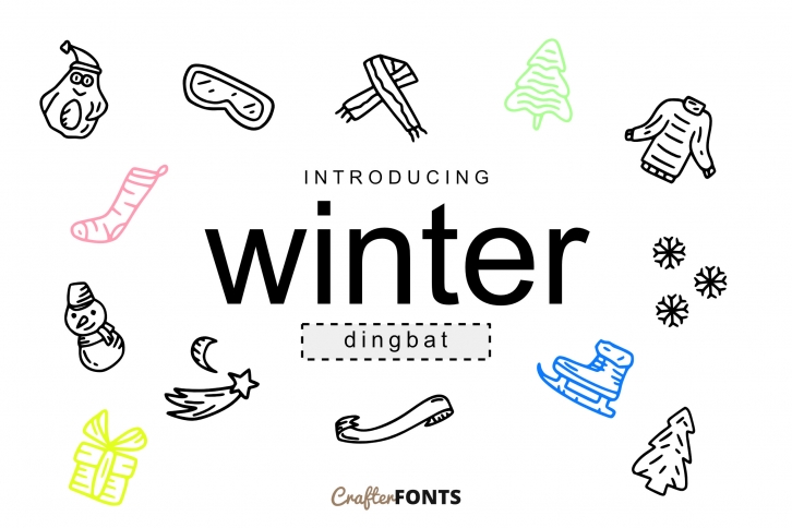 Winter Doodle Font Download