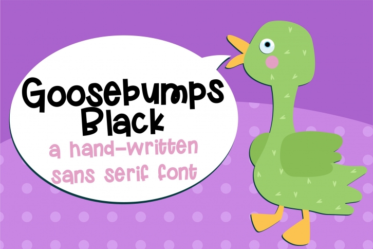 PN Goosebumps Font Download