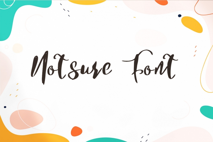 Notsure Font Download
