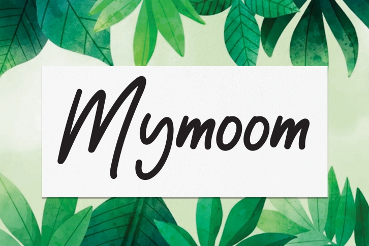 Mymoom Font Download