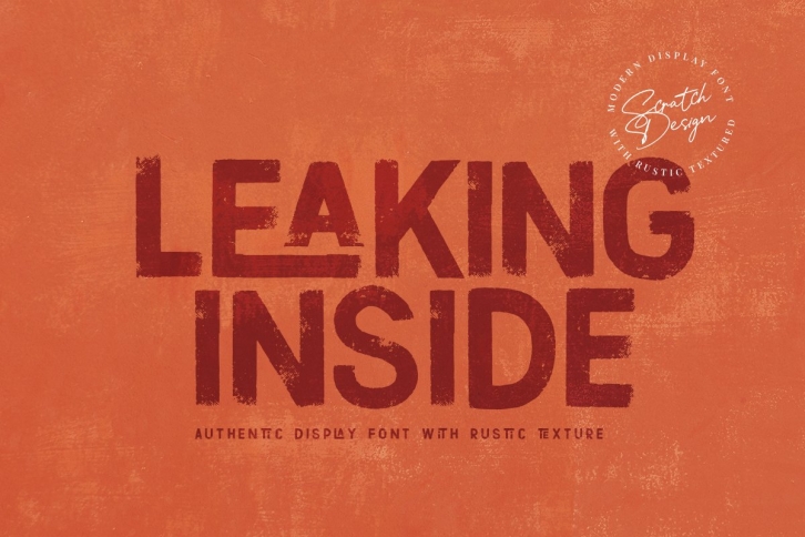 Leaking Inside Font Download