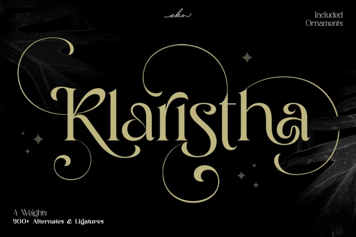 Klaristha Font Download