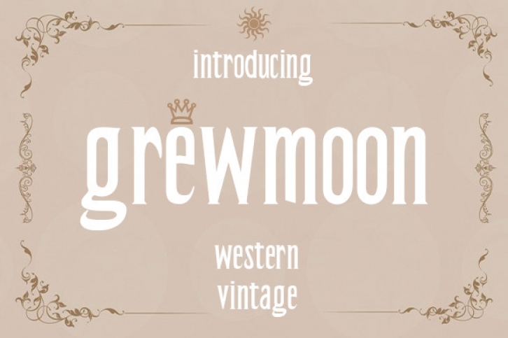 Grewmoon Font Download