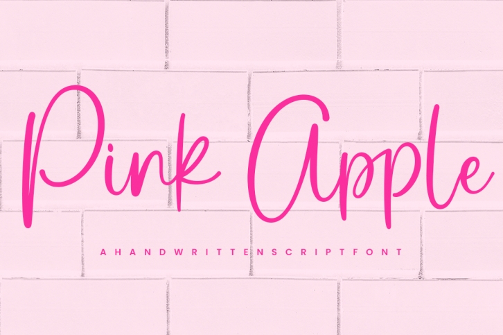 Pink Apple Font Download