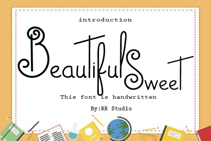 Beautiful Sweet Font Download