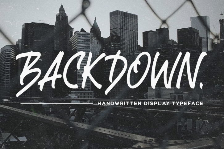 Backdown Font Download