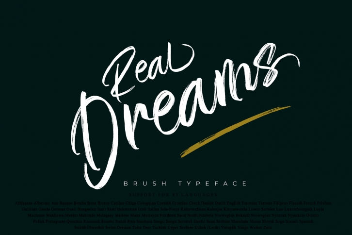 Real Dreams Font Download