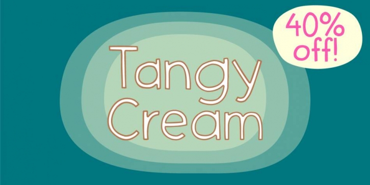 Tangy Cream Font Download