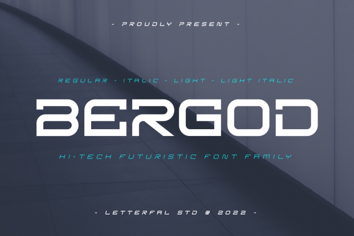 Bergod Sans Serif Font Download