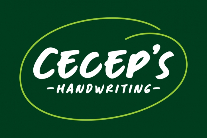 Cecep 's Handwriting Font Download