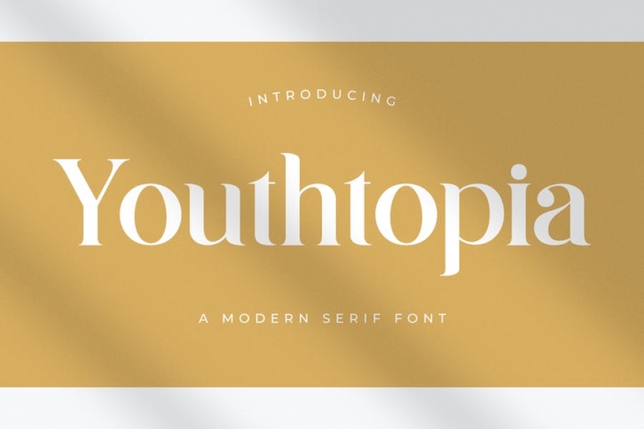 Youthtopia - Advertisement Font Font Download