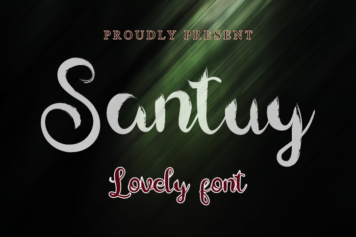 Santuy Font Download