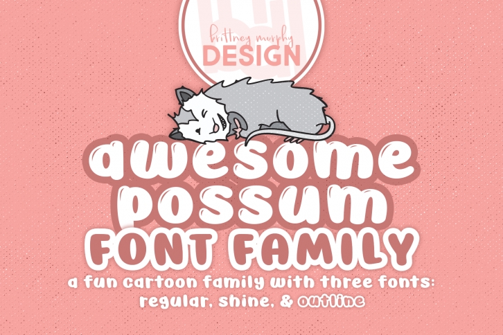 Awesome Possum Font Download