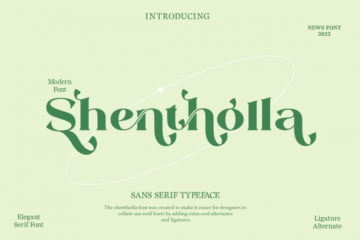 Shentholla Font Download
