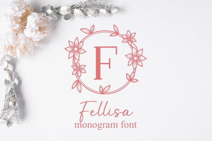 Fellisa Monogram Font Download