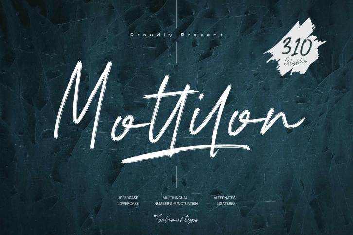 Mottilon Brush Font Download