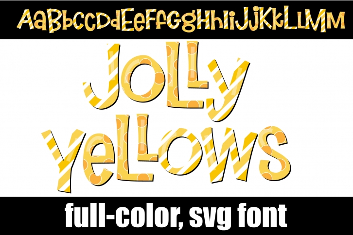 Jolly Yellows Font Download