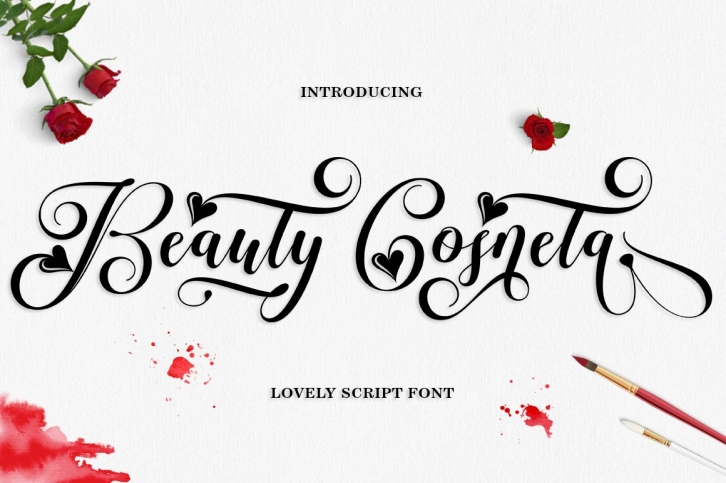 Beauty Cosneta Font Download