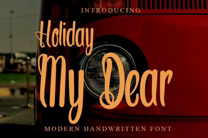 Holiday My Dear Font Download