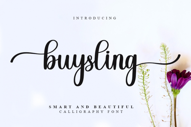 Buysling Font Download