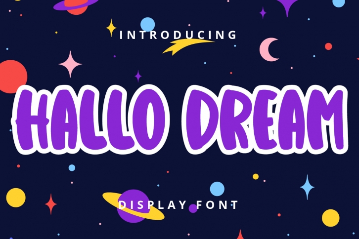 Hallo Dream Font Download