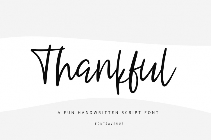 Thankful Font Download