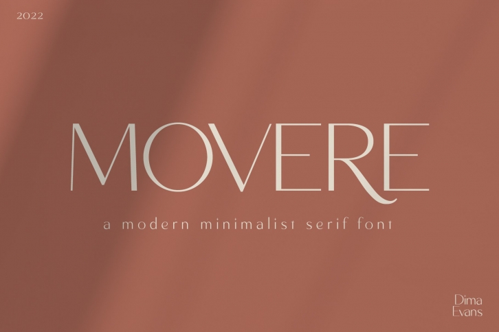 Movere Modern Serif Font Download