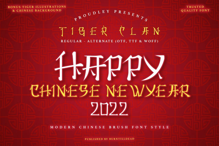 Tiger Clan Font Download