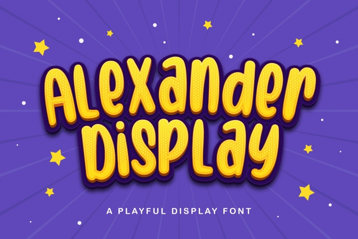Alexander Display Font Download