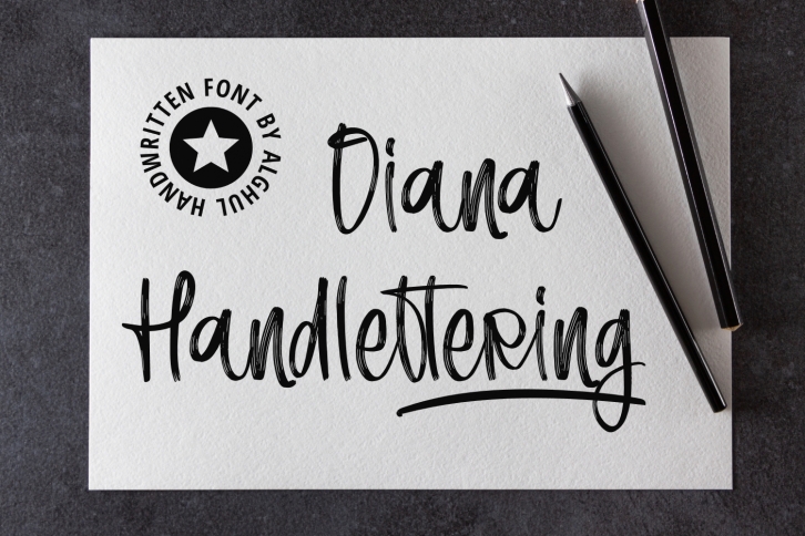 Diana Handlettering Font Download