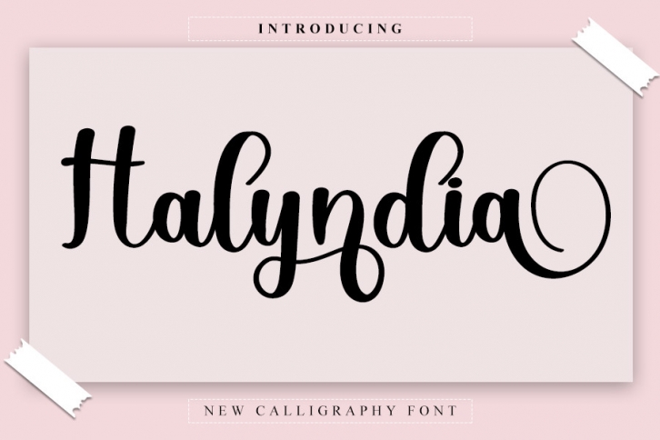 Halyndia Font Download