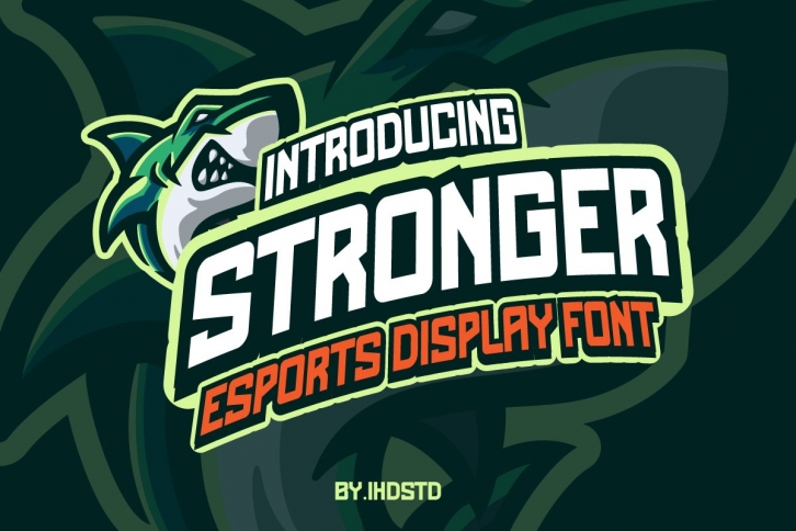 Stronger esports Font Download