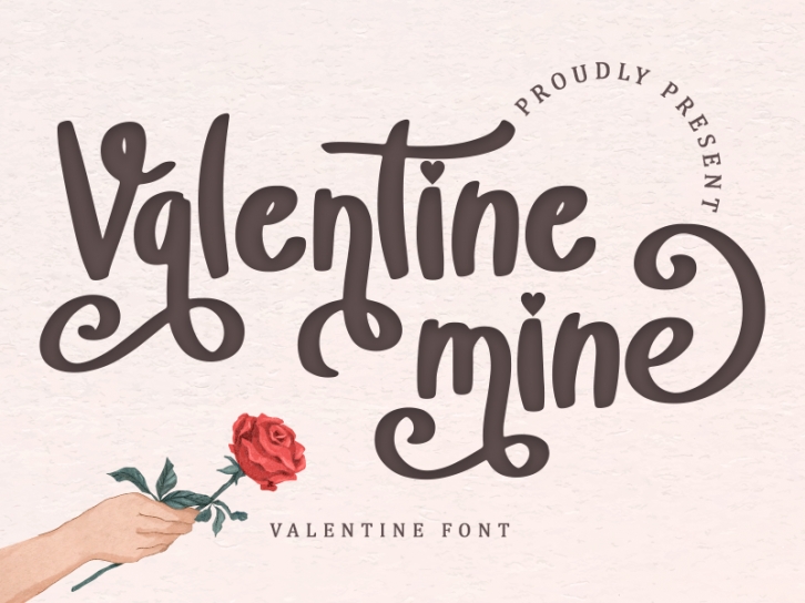 Valentine Mine Font Download