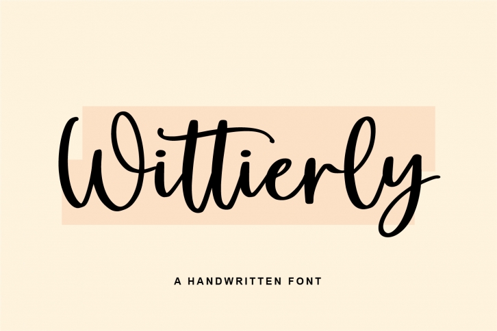 Wittierly Font Download