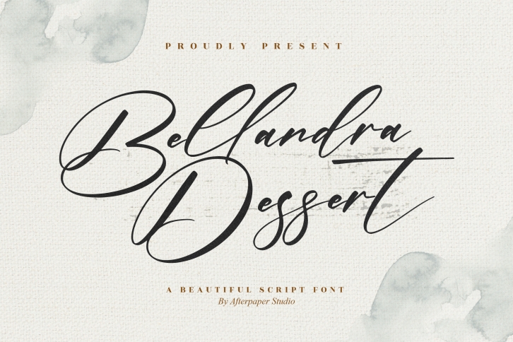 Bellandra Dessert Font Download