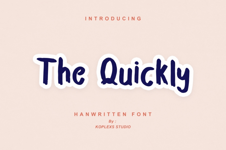 The Quickly Font Download