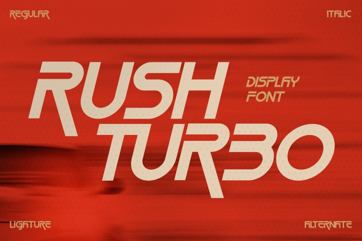 Rush Turbo Font Download