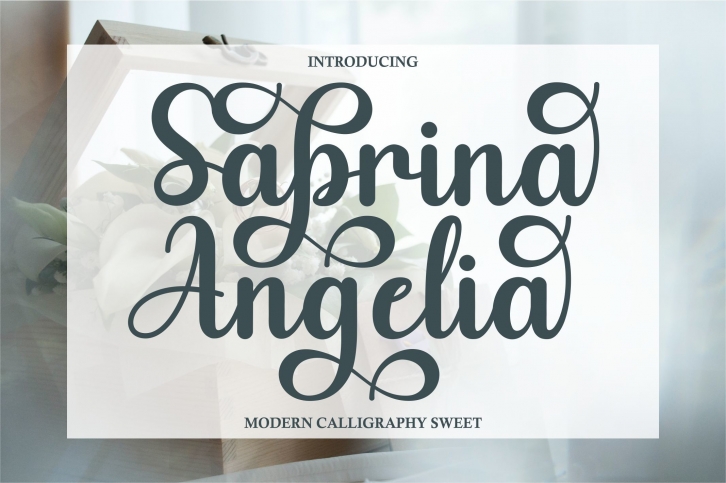 Sabrina Angelia Font Download
