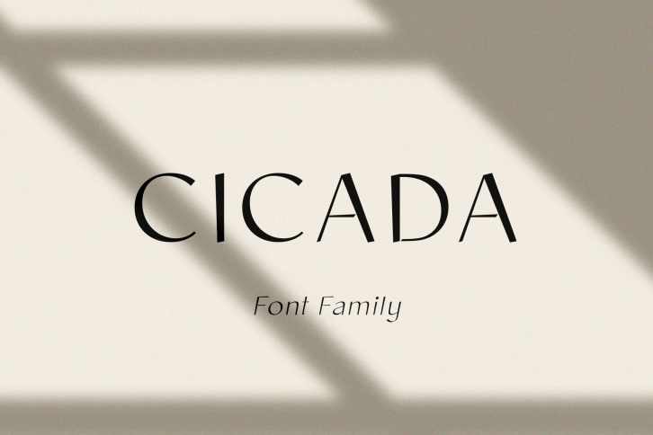 Cicada  Family Font Download