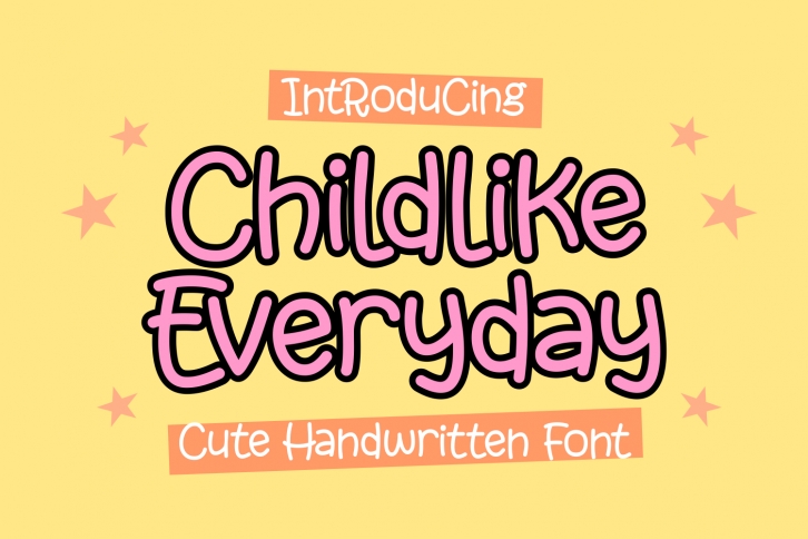Childlike Everyday Font Download