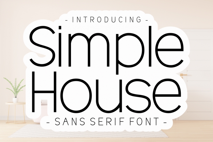 Simple House Font Download